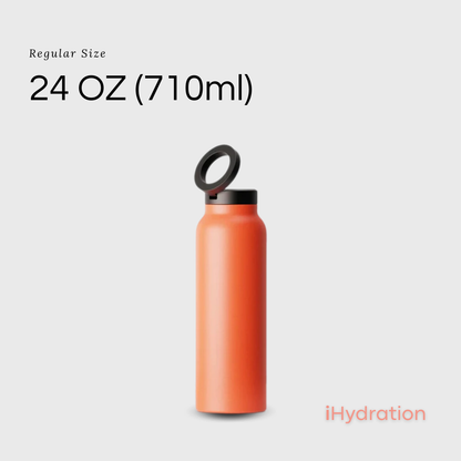 iHydration – Drinking Bottle with Magnetic Phone Holder