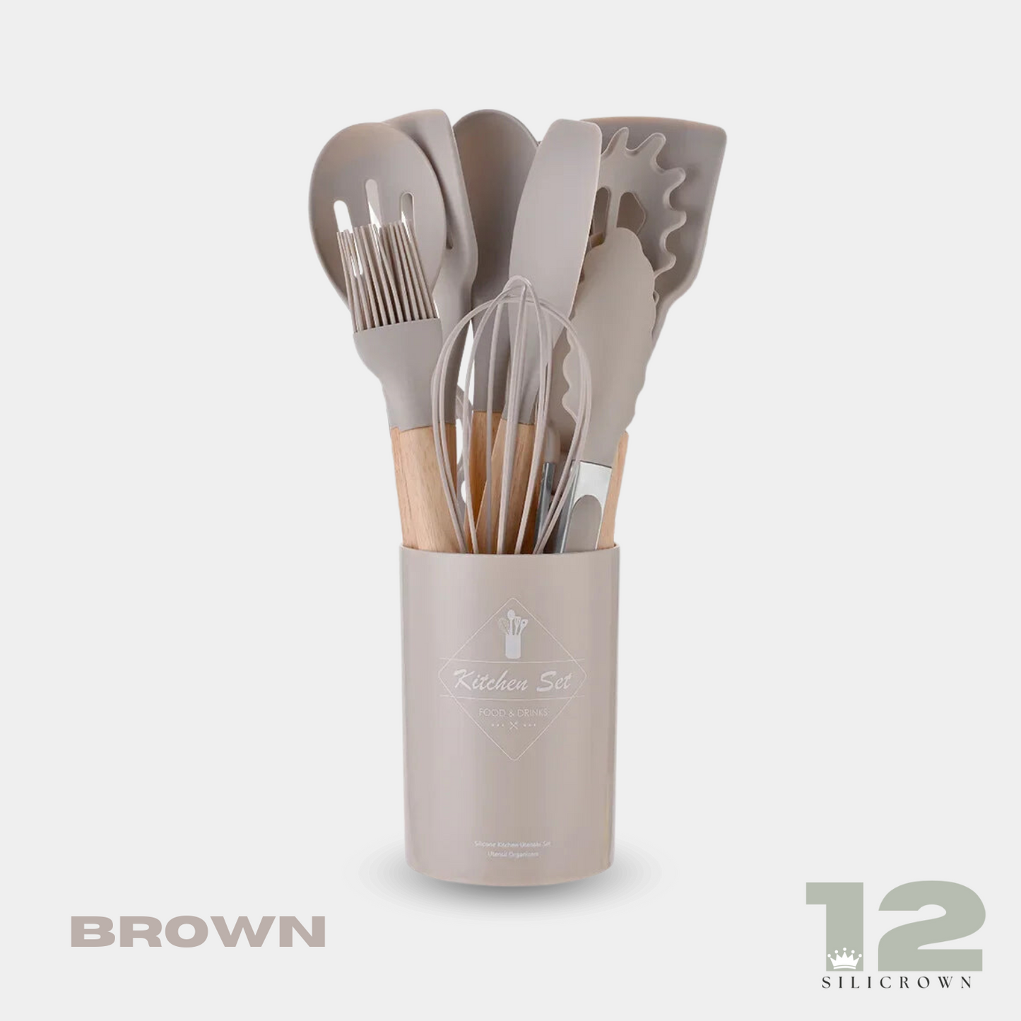 12 Silicrowns - Silicone Kitchenware Set