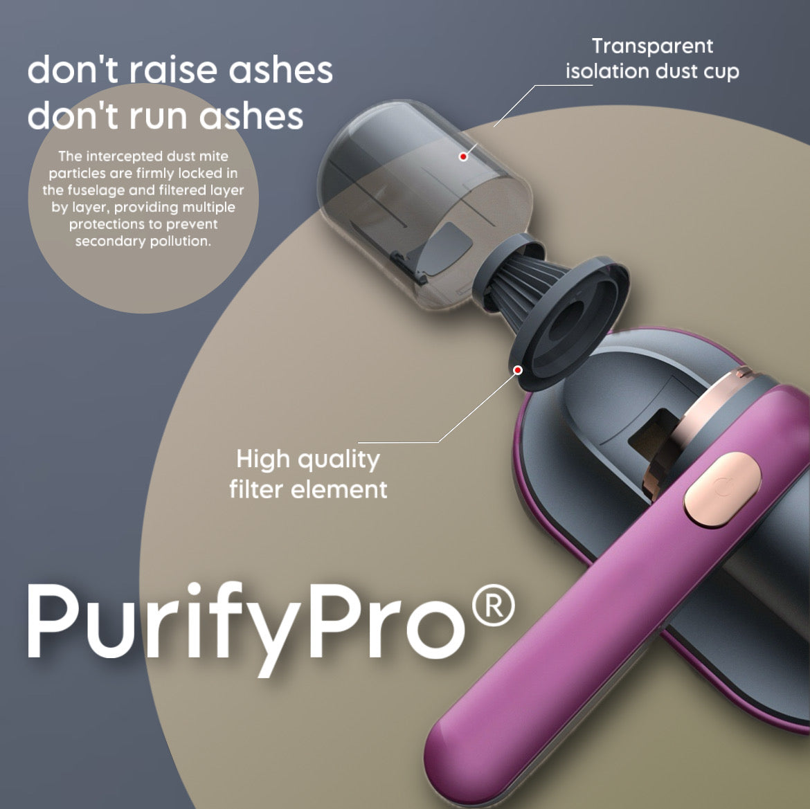 PurifyPro - UV Vacuum cleaner