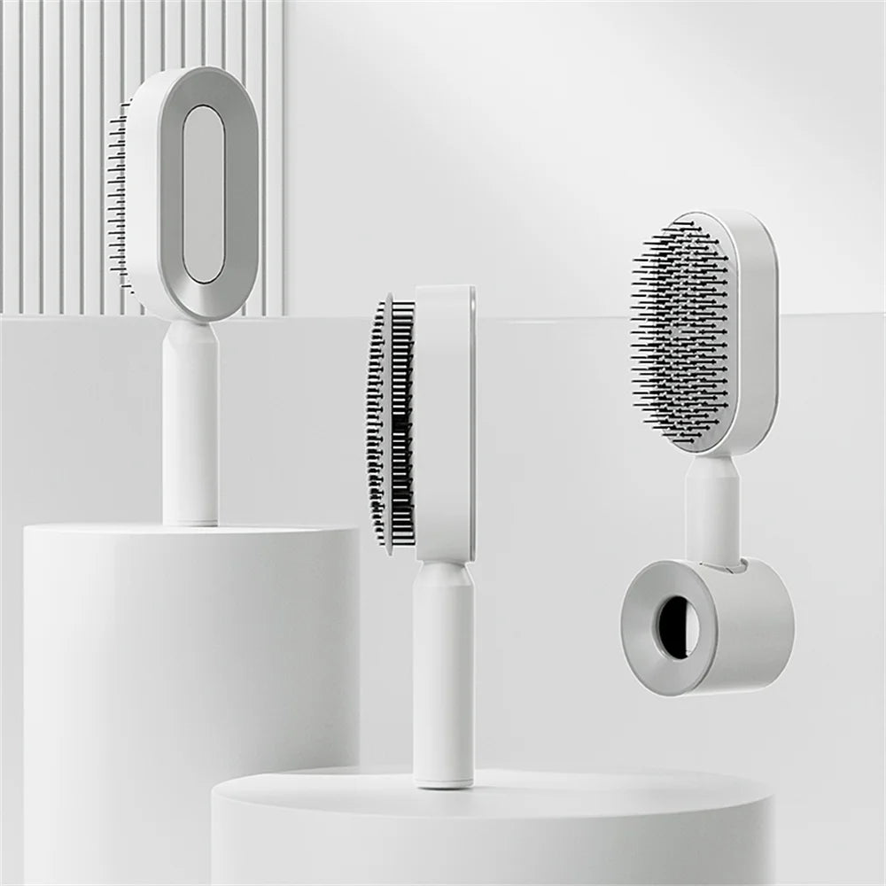 SuperAir - Hair Brush (One-Key Self Cleaning Hair)