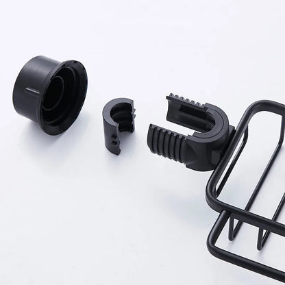 Tap Wings - Space Aluminum Sink Drain Rack and Sponge Storage