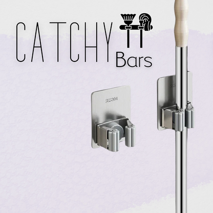 Catchy Bars - Multi-Purpose Adhesive Wall Hooks